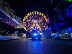 Werne: Wachbereitschaft während der Sim-Jü Kirmes 2025