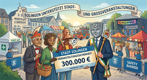 Solingen stärkt Stadtfeste: Investitionen in Veranstaltungssicherheit geplant