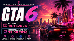 GTA 6 erscheint am 19. November 2026: Vorbestellungen starten bereits im Juni