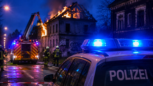Solingen: Polizei nimmt nach zwei Bränden in leerstehenden Gebäuden zwei Tatverdächtige fest