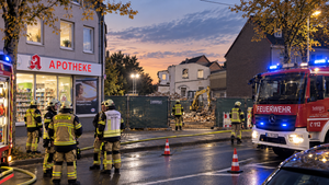 Solingen: Wohnhaus nach schweren Gebäudeschäden gesperrt