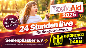 Brovenco unterstützt erneut RadioAid: 24 Stunden Radio für den guten Zweck